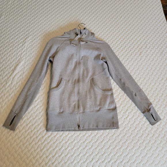 Athleta CYA Strength Full Zip Stretch Hoodie 12P Petite - Picture 8 of 11